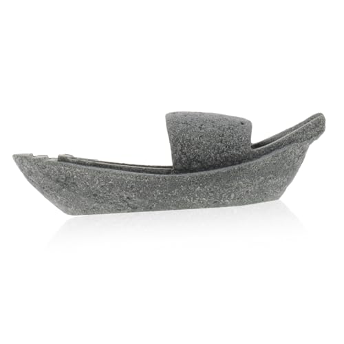 ARTSEWPLY Realistische Aquarium Dekoration Kleines Boot Fisch Tank Landschaftsornament Bonsai Deko für Teich und Aquarium Naturgetreu Handgefertigt Einfach zu Pflegen Lebendige ARTSEWPLY Realistische Aquarium Dekoration Kleines Boot Fisch Tank Landschaftsornament Bonsai Deko für Teich und Aquarium Naturgetreu Handgefertigt Einfach zu Pflegen Lebendige von ARTSEWPLY
