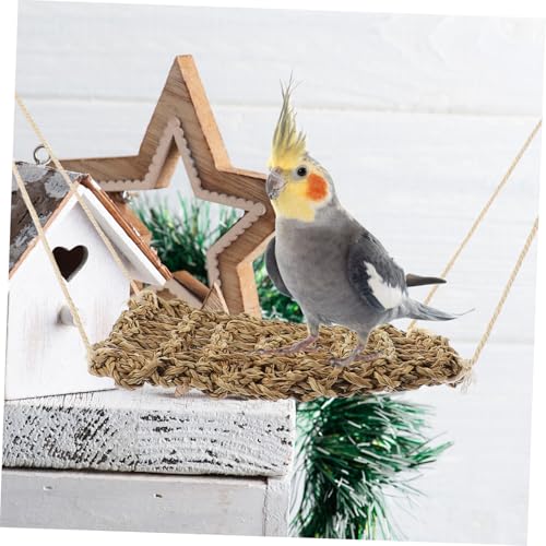 ARTSEWPLY Reptilien hängematte aus Natürlichem Seegras Atmungsaktiv Langlebig Platzsparend als Kletter Ruheplatz für Kleine Echsen Krabben und Reptilien ARTSEWPLY Reptilien hängematte aus Natürlichem Seegras Atmungsaktiv Langlebig Platzsparend als Kletter Ruheplatz für Kleine Echsen Krabben und Reptilien von ARTSEWPLY