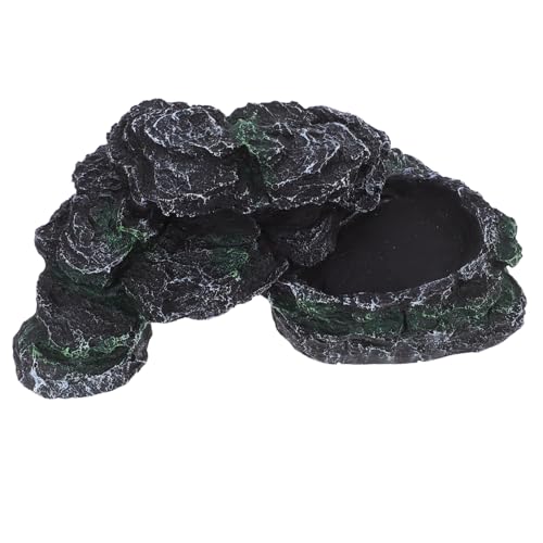 ARTSEWPLY Resin Schildkröten Sonnenplattform Aquarium Dekoration Naturnahe Kletterrampe Leicht Installierbar Geeignet für Wasserschildkröten Terrarium und Aquarium von ARTSEWPLY