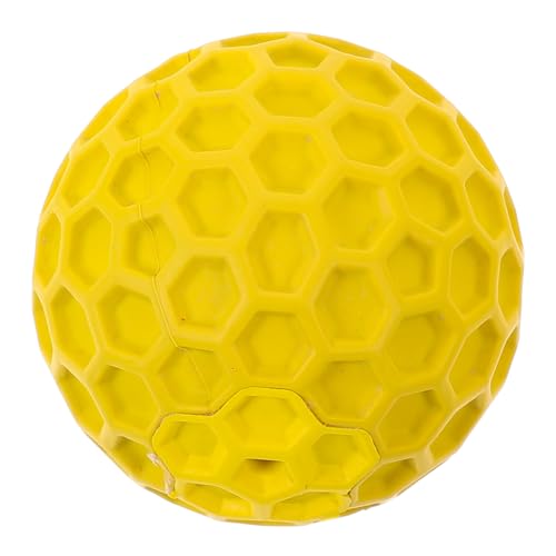 ARTSEWPLY Robuster Quietschball für Hunde Interaktives Beißspielzeug für Welpen Langlebiger Zahnpflege Ball Fördert Training und Beschäftigung Geeignet für Kleine bis Große Zufällige Farbe von ARTSEWPLY