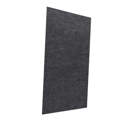 ARTSEWPLY Selbstklebende Kratzmatte aus Polyester Zuschneidbar Kratzschutz für Sofa und Möbel Flexible Schützt Teppiche und Möbel vor Katzenkratzer Grauer Teppich für Indoor Katzen von ARTSEWPLY