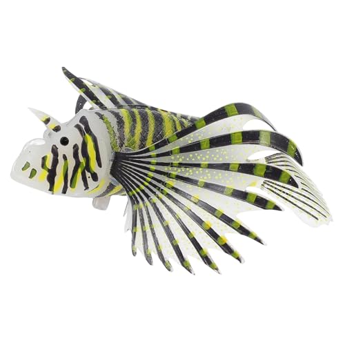 ARTSEWPLY Simulation Lionfish Aquarium Ornament aus Umweltfreundlichem Silikon Natürlicher Deko Fisch für Fischbecken Leicht Formstabil und Schadstofffrei Aquarien Dekoration ARTSEWPLY Simulation Lionfish Aquarium Ornament aus Umweltfreundlichem Silikon Natürlicher Deko Fisch für Fischbecken Leicht Formstabil und Schadstofffrei Aquarien Dekoration von ARTSEWPLY