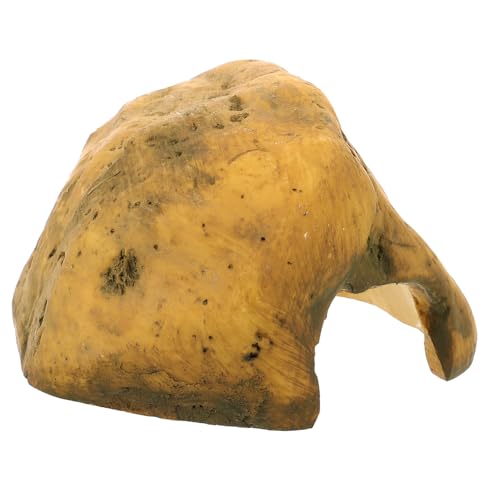 ARTSEWPLY Simulation Resin Reptilienversteck Fels Höhle mit Sonnenplatz Robustes Terrarium Zubehör für Kleine Echsen Wie Bartagamen und Wasserschildkröten Natürliches Versteck und ARTSEWPLY Simulation Resin Reptilienversteck Fels Höhle mit Sonnenplatz Robustes Terrarium Zubehör für Kleine Echsen Wie Bartagamen und Wasserschildkröten Natürliches Versteck und von ARTSEWPLY