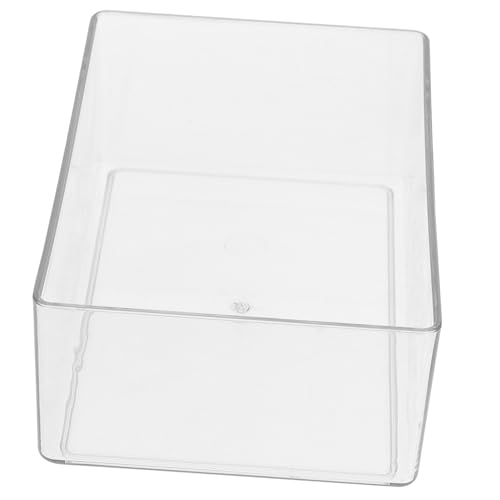 ARTSEWPLY Transparente Hamster Sandbadewanne aus Kleine Sandbadbox für Zwerghamster Pflegeleichtes Käfigzubehör Praktisches Badezimmer für Hamster und Kleintiere von ARTSEWPLY