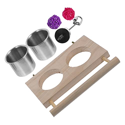 ARTSEWPLY Vogelkäfig Futterstation Futter und Wasserschale mit Holzhalterung für Papageien Wellensittiche Nymphensittiche Vielseitiges Vogelkäfig Zubehör Haustierbedarf Zufällige Farbe ARTSEWPLY Vogelkäfig Futterstation Futter und Wasserschale mit Holzhalterung für Papageien Wellensittiche Nymphensittiche Vielseitiges Vogelkäfig Zubehör Haustierbedarf Zufällige Farbe von ARTSEWPLY