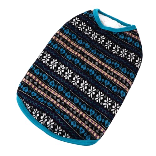 ARTSEWPLY Warmer Hundepullover mit Fleece Weicher Wintermantel für Kleine und Mittlere Hunde Bequem Dehnbar für und Outdoor Aktivitäten im Kalten Zufällige Farbe von ARTSEWPLY