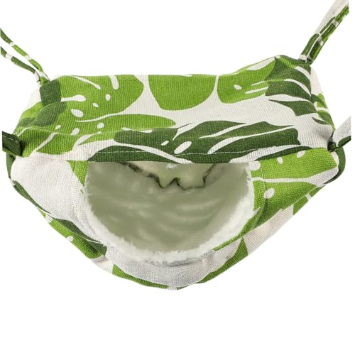 ARTSEWPLY Warmes Hamster Hängematte Schlafnest für Kleine Haustiere Bequemes Sicheres Material Geeignet für Hamster Meerschweinchen Ratten Installieren als Käfigzubehör und Schlafunterlage ARTSEWPLY Warmes Hamster Hängematte Schlafnest für Kleine Haustiere Bequemes Sicheres Material Geeignet für Hamster Meerschweinchen Ratten Installieren als Käfigzubehör und Schlafunterlage von ARTSEWPLY