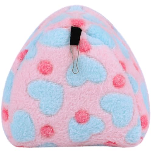 ARTSEWPLY Winter Warme Hängematte für Zwerghamster mit Metallhaken Weiches Kleintierbett zum Einhängen Waschbares Haustierbett für Hamster Igel und Kleine Nager Komfortables Nest ARTSEWPLY Winter Warme Hängematte für Zwerghamster mit Metallhaken Weiches Kleintierbett zum Einhängen Waschbares Haustierbett für Hamster Igel und Kleine Nager Komfortables Nest von ARTSEWPLY