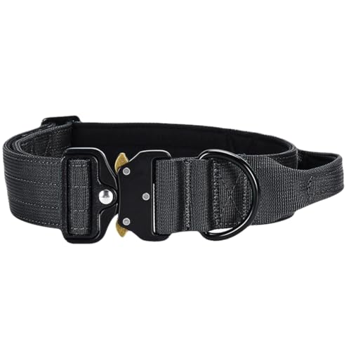 ARVALOLET Hundehalsband, verstellbares Nylon-Trainingshalsband, langlebig, for große Hunde wie Deutscher Schäferhund ARVALOLET Hundehalsband, verstellbares Nylon-Trainingshalsband, langlebig, for große Hunde wie Deutscher Schäferhund von ARVALOLET