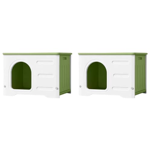 ARVALOLET Katzen-Hunde-Nest, wetterfest und Winddicht, gemütliches Vier-Jahreszeiten-Haus for kleine Haustiere, Schutz for Streuner von ARVALOLET