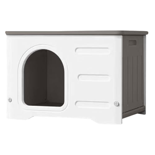 ARVALOLET Katzen-Hunde-Nest, wetterfest und Winddicht, gemütliches Vier-Jahreszeiten-Haus for kleine Haustiere, Schutz for Streuner von ARVALOLET