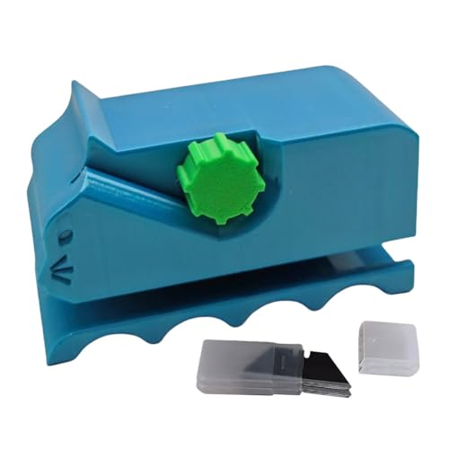 ARVALOLET Katzen Kratzbaum DIY Werkzeug 3D Bedrucktes Pappstreifen-Schneidegerät mit 10 Klingen for kreative Katzenkratzbretter ARVALOLET Katzen Kratzbaum DIY Werkzeug 3D Bedrucktes Pappstreifen-Schneidegerät mit 10 Klingen for kreative Katzenkratzbretter von ARVALOLET