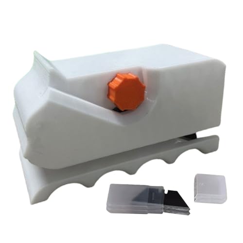 ARVALOLET Katzen Kratzbaum DIY Werkzeug 3D Bedrucktes Pappstreifen-Schneidegerät mit 10 Klingen for kreative Katzenkratzbretter ARVALOLET Katzen Kratzbaum DIY Werkzeug 3D Bedrucktes Pappstreifen-Schneidegerät mit 10 Klingen for kreative Katzenkratzbretter von ARVALOLET