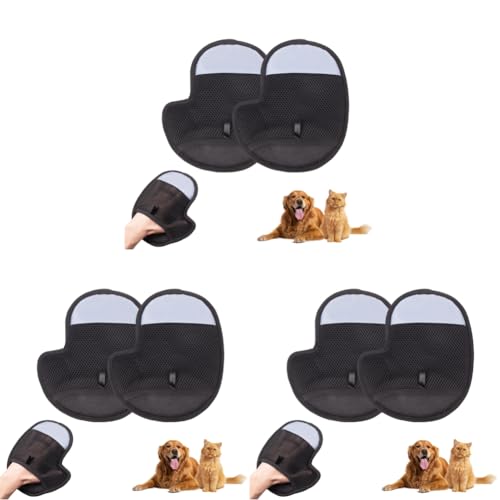 ARVALOLET Pet Elektrostatik Pflegehandschuhe 2 Stück Wiederverwendbare Haarentfernungshandschuhe for Katzen Hunde for Zuhause ARVALOLET Pet Elektrostatik Pflegehandschuhe 2 Stück Wiederverwendbare Haarentfernungshandschuhe for Katzen Hunde for Zuhause von ARVALOLET