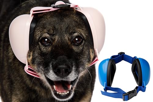ARpaw 2024 Hunde-Ohrenschützer für Lärmschutz, 29 dB NRR – Hundegehörschutz – Hundekopfhörer zur Angstlinderung (groß, Rosa) von ARpaw