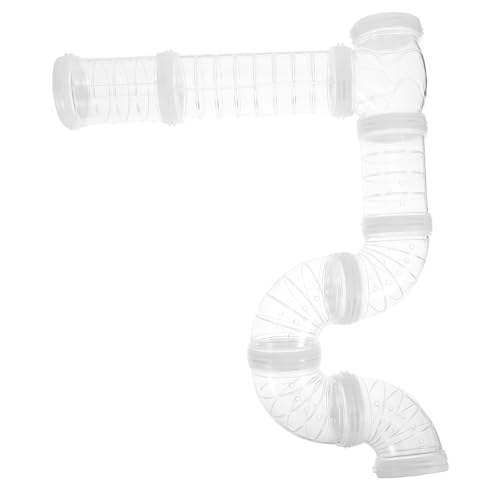 ASAKKURA Hamster Röhren DIY Verbindungstunnel Transparentes Außensportrohr für und Kleine Haustiere Erweiterbares Spiel und Bewegungsröhrensystem ASAKKURA Hamster Röhren DIY Verbindungstunnel Transparentes Außensportrohr für und Kleine Haustiere Erweiterbares Spiel und Bewegungsröhrensystem von ASAKKURA