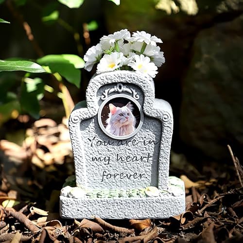 ASDMAOE Gedenksteine für Haustiere, Grabstein für Haustiere, Blumentöpfe für Hunde, Gedenkstein, Denkmalgeschenk, Personalisierte Gedenktafel(Eternity) von ASDMAOE