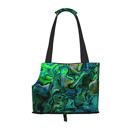 Abalone Perlmutt-Haustier-Schultertasche, tragbar, faltbar, Handtasche für kleine Haustiere, Outdoor, Einkaufen, Reisen Abalone Perlmutt-Haustier-Schultertasche, tragbar, faltbar, Handtasche für kleine Haustiere, Outdoor, Einkaufen, Reisen von ASEELO
