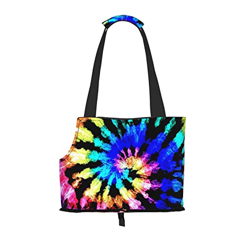 Exotic Tribe Tie Dye Style Haustier Reise Handtasche, Hundegeldbörse, Geldbörse, Haustier, kleine Hundegeldbörse, tragbar und sicher, bequem und schön. von ASEELO