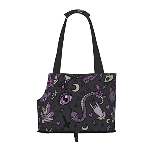 Gruselige Haustier-Reise-Handtasche, Hunde-Geldbörse, Geldbörse, Haustier, kleine Hunde-Geldbörse, tragbar und sicher, bequem und schön. Gruselige Haustier-Reise-Handtasche, Hunde-Geldbörse, Geldbörse, Haustier, kleine Hunde-Geldbörse, tragbar und sicher, bequem und schön. von ASEELO