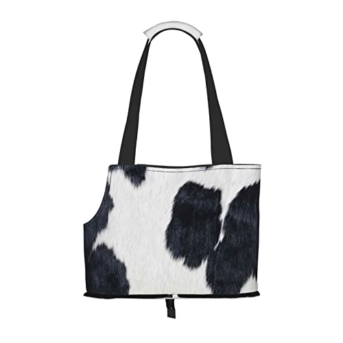 Haustier-Schultertasche aus Rindsleder, tragbar, faltbar, für kleine Haustiere, Outdoor, Einkaufen, Reisen Haustier-Schultertasche aus Rindsleder, tragbar, faltbar, für kleine Haustiere, Outdoor, Einkaufen, Reisen von ASEELO