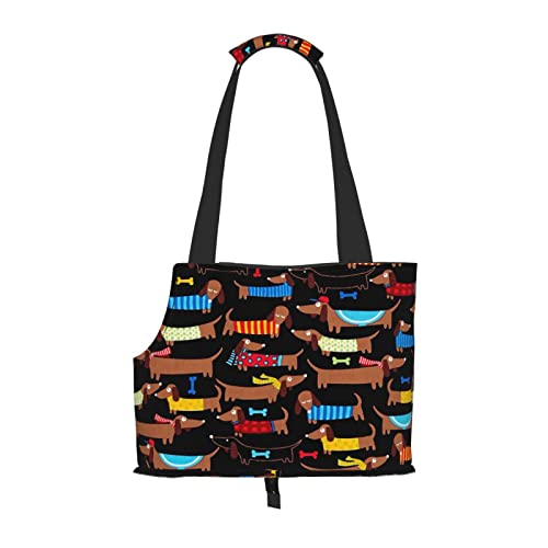 Haustier-Schultertasche mit Aufschrift "I Love My Dog", tragbar, faltbar, für kleine Haustiere, Outdoor, Einkaufen, Reisen Haustier-Schultertasche mit Aufschrift "I Love My Dog", tragbar, faltbar, für kleine Haustiere, Outdoor, Einkaufen, Reisen von ASEELO
