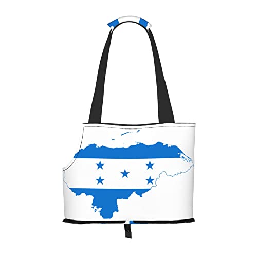 Honduras Haustier-Schultertasche mit Flagge, tragbar, faltbar, für kleine Haustiere, Outdoor, Einkaufen, Reisen von ASEELO