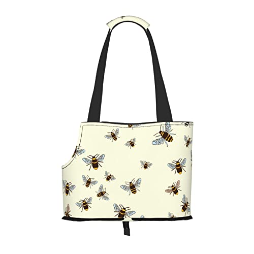 Honigbienen-Haustier-Schultertasche, tragbar, faltbar, für kleine Haustiere, Outdoor, Einkaufen, Reisen von ASEELO