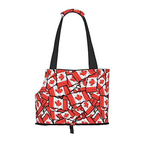 Kanadische Flagge Haustier Schultertasche Haustier Handtasche Tragbare Faltbare Haustier Sling Tragetasche Handtasche für kleine Haustiere Outdoor Einkaufen Reisen Kanadische Flagge Haustier Schultertasche Haustier Handtasche Tragbare Faltbare Haustier Sling Tragetasche Handtasche für kleine Haustiere Outdoor Einkaufen Reisen von ASEELO