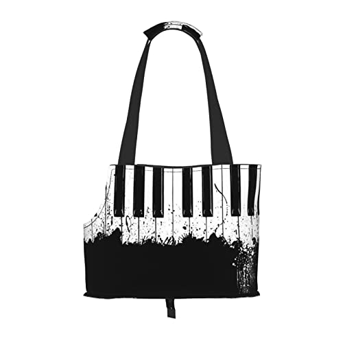 Klaviertasche für kleine Hunde/Katzen, weich, mit verstellbarem Sicherheitsgurt, für U-Bahn/Einkaufen/Wandern/Reisen Klaviertasche für kleine Hunde/Katzen, weich, mit verstellbarem Sicherheitsgurt, für U-Bahn/Einkaufen/Wandern/Reisen von ASEELO