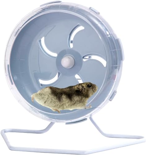 Leises Hamsterrad / Hamsterübung Laufrad / Hamsterspielzeug / Hamsterkäfig Zubehör für Hamster oder andere Kleintiere (01) von ASEELO