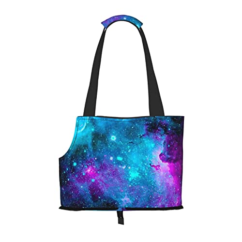 Lila Sternenhimmel Haustier-Reise-Handtasche, Hunde-Geldbörse, Haustier-Geldbörse, tragbar und sicher, bequem und schön. Lila Sternenhimmel Haustier-Reise-Handtasche, Hunde-Geldbörse, Haustier-Geldbörse, tragbar und sicher, bequem und schön. von ASEELO