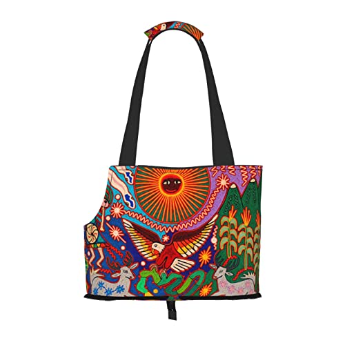 Mexikanischer Stil Boho Kunstwerk Haustier Reise Handtasche, Hundegeldbörse, Geldbörse, kleine Hundegeldbörse, tragbar und sicher, bequem und schön. Mexikanischer Stil Boho Kunstwerk Haustier Reise Handtasche, Hundegeldbörse, Geldbörse, kleine Hundegeldbörse, tragbar und sicher, bequem und schön. von ASEELO