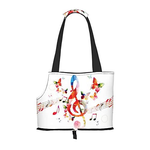 Musica Butterfly Haustier-Tragetasche, tragbar, für kleine Hunde/Katzen, weich, mit verstellbarem Sicherheitsgurt, für U-Bahn/Einkaufen/Wandern/Reisen Musica Butterfly Haustier-Tragetasche, tragbar, für kleine Hunde/Katzen, weich, mit verstellbarem Sicherheitsgurt, für U-Bahn/Einkaufen/Wandern/Reisen von ASEELO