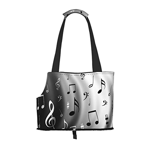 Musik-Haustier-Tragetasche, tragbar, für kleine Hunde/Katzen, weich, mit verstellbarem Sicherheitsgurt, für U-Bahn/Einkaufen/Wandern/Reisen Musik-Haustier-Tragetasche, tragbar, für kleine Hunde/Katzen, weich, mit verstellbarem Sicherheitsgurt, für U-Bahn/Einkaufen/Wandern/Reisen von ASEELO