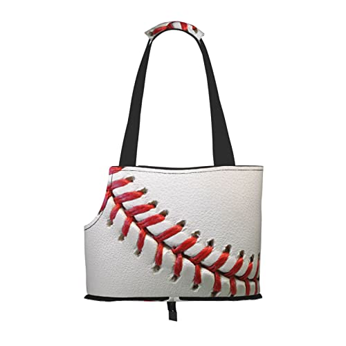 Sport Ball Baseball Haustier Reise Handtasche, Hundegeldbörse, Geldbörse, Haustier, kleine Hundegeldbörse, tragbar und sicher, bequem und schön. von ASEELO