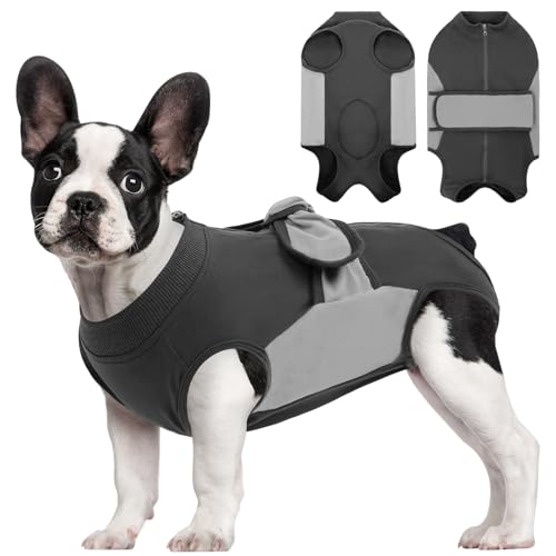 ASENKU Hundebody Nach Op mit Reißverschluss Wundschutzanzüge für Hündin Hunde, Hundebody Nach Kastration Rüde,Operationsbody Hund Medizinischer Body für Hunde,Leckschutz Hund,Pet Recovery Suit von ASENKU