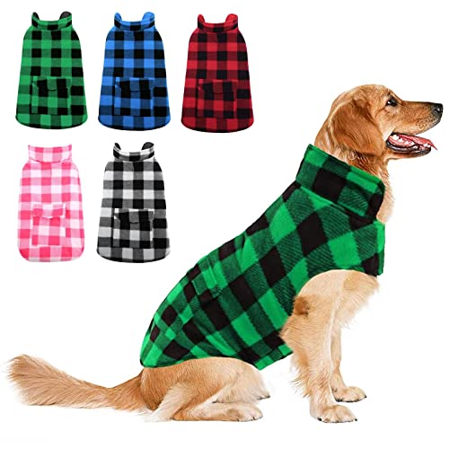 ASENKU Hundemantel für Grosse Hunde 3XL,Warme Hundemantel Winter, Fleece Hundejacke Reversible wasserdichte Winddichte Kalte Wetter Winterjacken & Wintermäntel mit Geschirr Loch ASENKU Hundemantel für Grosse Hunde 3XL,Warme Hundemantel Winter, Fleece Hundejacke Reversible wasserdichte Winddichte Kalte Wetter Winterjacken & Wintermäntel mit Geschirr Loch von ASENKU