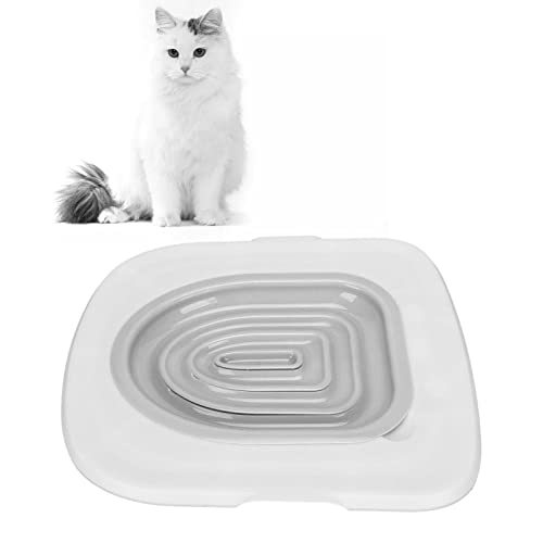 Katzen-Trainingskit-System für die Toilette, Katzentoiletten-Trainingskit, Universeller Wiederverwendbarer Umweltfreundlicher Katzentoiletten-Trainer für die Haustierreinigung von ASHATA