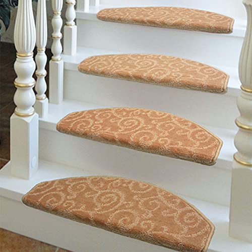 Lot de 7 marches d'escalier grises en Relief, Avec Support en Caoutchouc antidérapant spécialisé Pour Les marches en Bois d'intérieur, marches amovibles lavables parfaites Pour Les chiens, von ASHILD