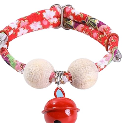 ASHLUYAK Halsband für Hunde und Katzen mit Anhänger, Glücksbringer, chinesische Haltbarkeit, verstellbar, weich und bequem, für Haustiere von ASHLUYAK