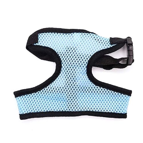 ASHLUYAK Harness Weste Für Kleine Haustiere Kleidung Haustier Geschirr Mesh Kaninchen Einfache Steuerung Verstellbares Geschirr Kleidung Trainer Für Kleine Tiere Weste Harness Hase Zubehör von ASHLUYAK