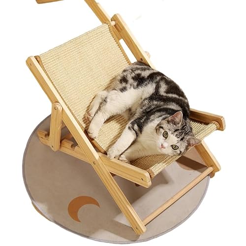 ASIAD Katzenbett Sisal Stuhl,Cat Sisal Chair,Erhöhtes Sofa Aus Katzenstuhl Lounge Balkon Hochbett Mit Hammock Katzenkratz Loungesessel Für Hunde Und Katzen Pool Zuhause,A ASIAD Katzenbett Sisal Stuhl,Cat Sisal Chair,Erhöhtes Sofa Aus Katzenstuhl Lounge Balkon Hochbett Mit Hammock Katzenkratz Loungesessel Für Hunde Und Katzen Pool Zuhause,A von ASIAD