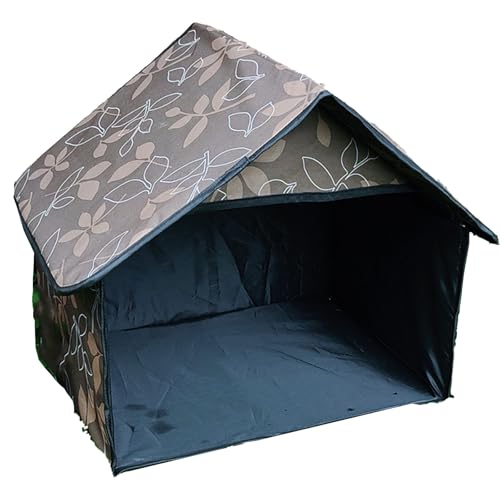 ASTVDFQK Katzenhaus Draußen, wasserdichte Katzenhütte, Große Hundehütte for Den Winter Im Freien, for Katzen Und Kleine Hunde Innen- Außenbereich ASTVDFQK Katzenhaus Draußen, wasserdichte Katzenhütte, Große Hundehütte for Den Winter Im Freien, for Katzen Und Kleine Hunde Innen- Außenbereich von ASTVDFQK