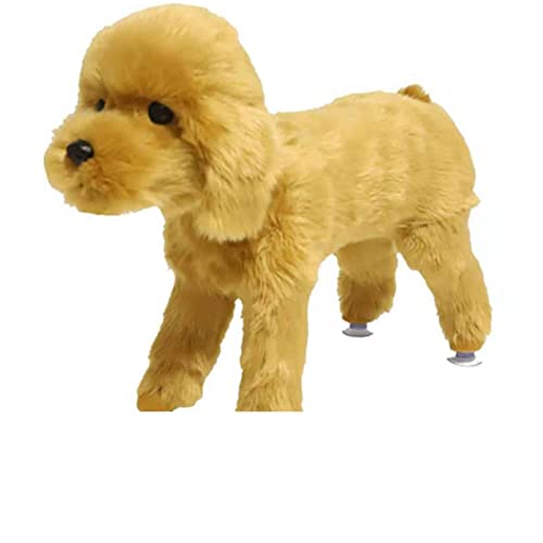 ASUMUI Silikon-Simulation Paarungshundespielzeug männliches Haustier Estrus Vent Hundespielzeug für kleine Hunde Bulldogge Teddy Hundezubehör Vent Simulation (Khaki 18cm) von ASUMUI
