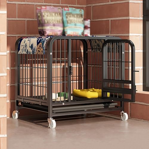 Haustierkiste, Hundezwinger, Hundekäfige Haustier Zwinger -Playpen, Haustier -Cawith -Räder und abnehmbares Tablett KeYJ Haustierkiste, Hundezwinger, Hundekäfige Haustier Zwinger -Playpen, Haustier -Cawith -Räder und abnehmbares Tablett KeYJ von ASYHONG