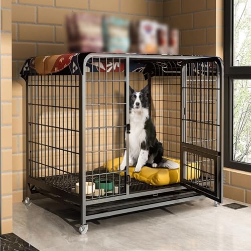 Hundekäfig, Hochleistungs -Kapet -Zwinger -Playpen mit Tablett, Hundezwinger -Haustier Caanimal für Yard Camping Hundezaun/85 * 65 * 95 cm KeYJ Hundekäfig, Hochleistungs -Kapet -Zwinger -Playpen mit Tablett, Hundezwinger -Haustier Caanimal für Yard Camping Hundezaun/85 * 65 * 95 cm KeYJ von ASYHONG