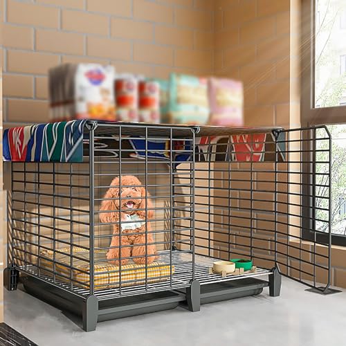 Hundekiste, Metallhund -Zießerungszwinger, Haustier -Zwinger -Playpen, Haustierkäfig/72 * 47 * 45 cm KeYJ Hundekiste, Metallhund -Zießerungszwinger, Haustier -Zwinger -Playpen, Haustierkäfig/72 * 47 * 45 cm KeYJ von ASYHONG