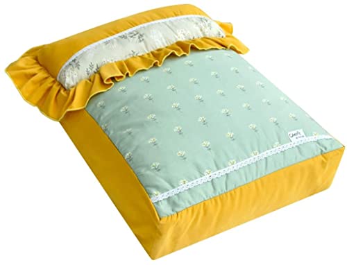 Katzenhundbett Haustierbett Zwinger atmungsaktiven Haustierbett Prinzessin Hund Nest Katze Nest abnehmbar und waschbarer vier Jahreszeiten Universal Nest Pad Haustier Vorschub Hundebett Welpe Sofa von ASYHONG