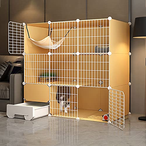 Großer Katzenkäfig - Katzenlaufstall, Katzenkäfig Für Den Innenbereich, Abnehmbarer Metalldraht, DIY-Innenzwinger, Katzenkäfig Mit Katzentoilette, Abnehmbare Metalldrahtzwinger - Großer Auslauf, Ide Großer Katzenkäfig - Katzenlaufstall, Katzenkäfig Für Den Innenbereich, Abnehmbarer Metalldraht, DIY-Innenzwinger, Katzenkäfig Mit Katzentoilette, Abnehmbare Metalldrahtzwinger - Großer Auslauf, Ide von ASumPio